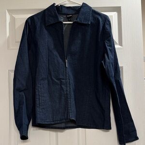 Eileen Fisher Denim Stretch Jacket
